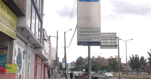 PARADERO SITP AVENIDA AMERICAS  099A07